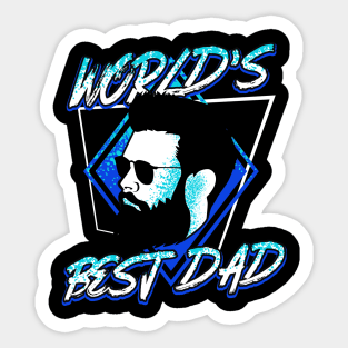 World's best dad Sticker